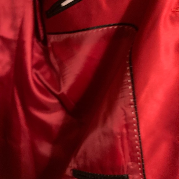 Ferrecci two piece, pants, jacket suit, Italian red - Picture 12 of 16